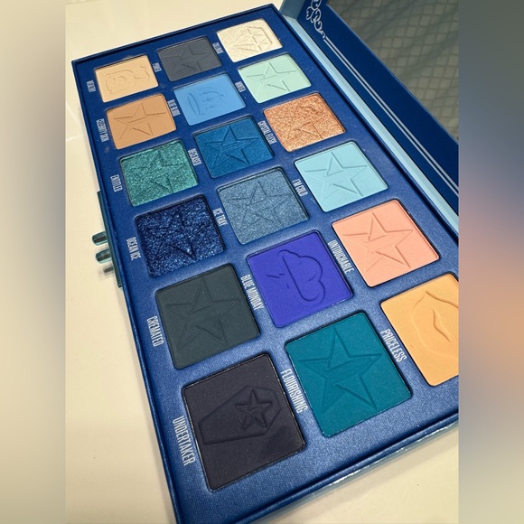 Jeffree Star Other - Jeffree Star Blue and Black Eyeshadow Palette